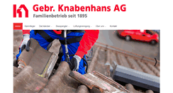 Desktop Screenshot of knabenhans-ag.ch